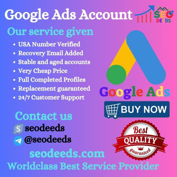 Buy Google Ads Accounts