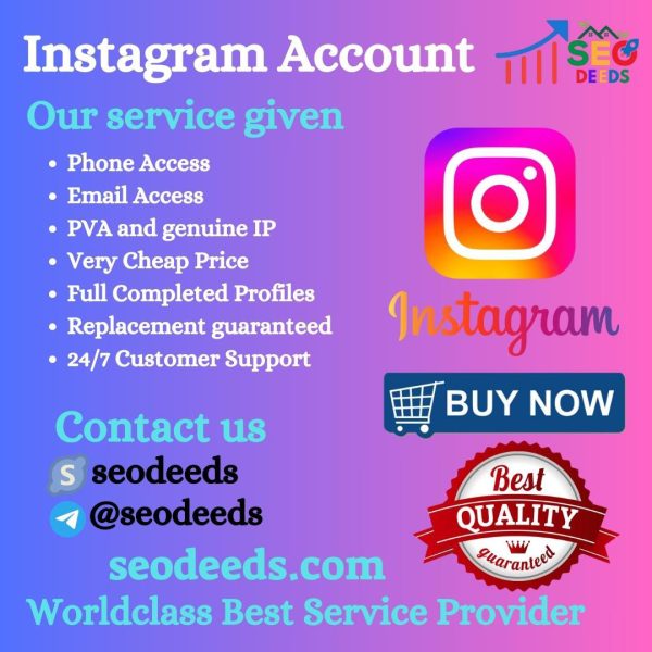 Buy Instagram Accounts