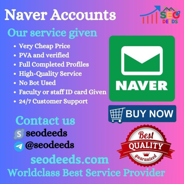Buy Naver Accounts