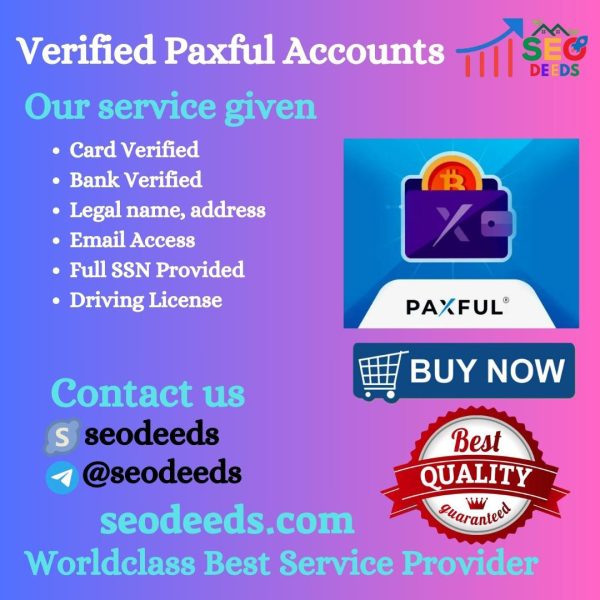 Buy Verified Paxful Accounts