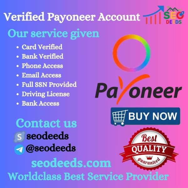 Buy Verified Payoneer Accounts